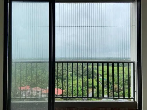 balcony invisible grills design
